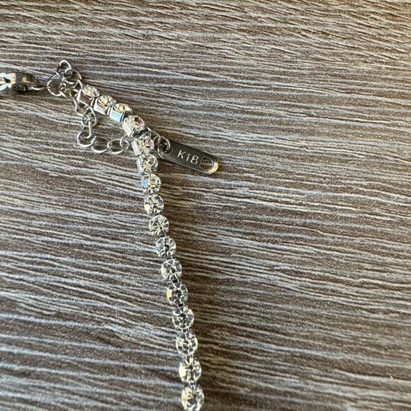 Tennis necklace A944 - Picture 4 of 5